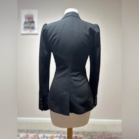 Guess Los Angeles black fitted blazer women’s size small - Picture 6 of 7